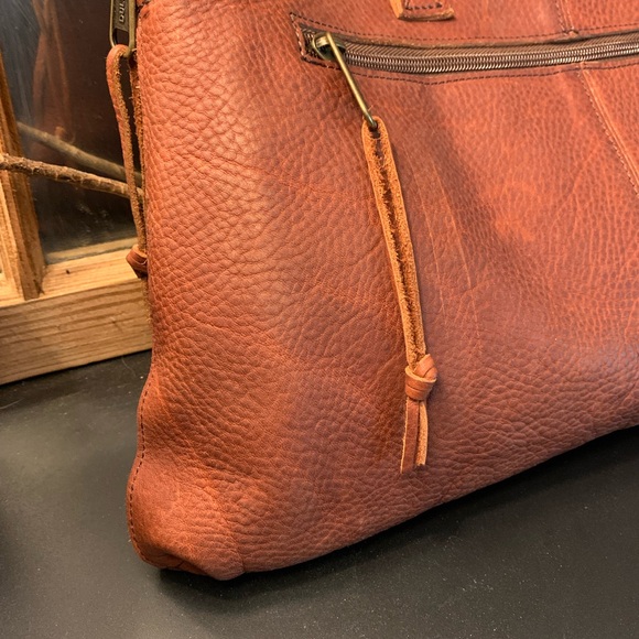 Leather laptop bag Duluth, trading company - Picture 12 of 13